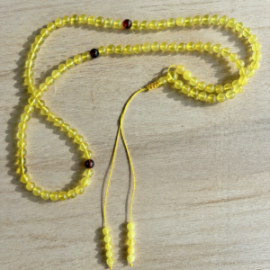 6a056cc1000042636f955741156aea4e000000a000004f50 Full honey chicken fat yellow amber Buddhist beads, blood-pear gemstone spacer beads, highly oily and moist honey wax multi-ring bracelet, new Chinese style design