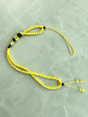 6a056d7d00018845cf70fb8009884c30000000a000004f50 Yellow and white honey-colored wax necklace, amber blood wax pendant beads, new Chinese-style rosary for both men and women