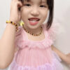 6a1122c2000a253f0baec8c90e0ab615000000a000004f50 Ancient Method Gentle Amber and Pearl Baby Exclusive Blessing Chain