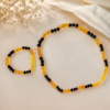 6a239e9f000897be1d6608a66da21c15000000a000004f50 Ancient Method Gentle Amber and Pearl Baby Exclusive Blessing Chain